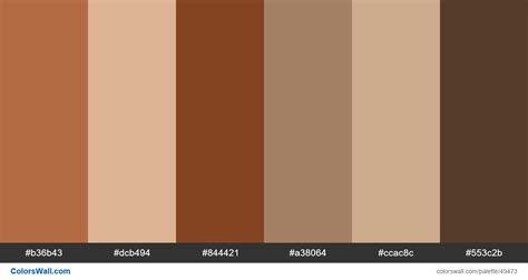 Hexadecimal Colors Brown