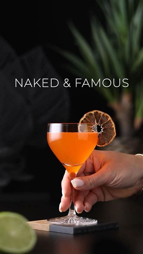 Naked Famous Cocktail Essen Und Trinken Trinken Gin