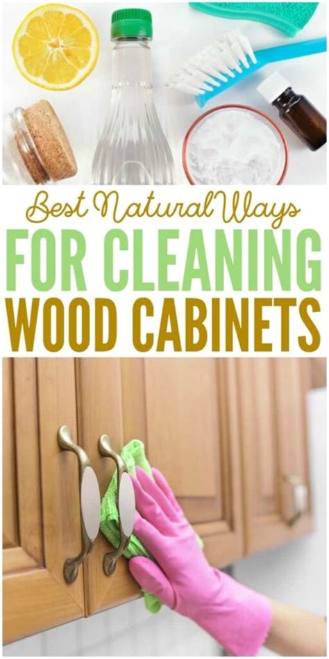 Best Natural Ways For Cleaning Wood Cabinets