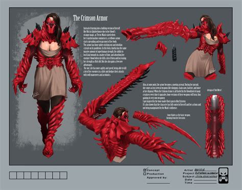 THE CRIMSON SCION_CRIMSON ARMOR by III-Anastasia-III on DeviantArt