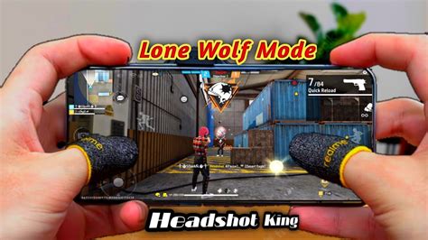 Free Fire Lone Wolf Mode 2vs2 99 Headshot🎯 Full Gameplay Poco X3 Pro