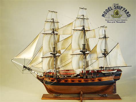 HMS Investigator Wooden Scale Model Ship Port Beam The Model Shipyard