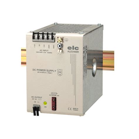 Alimentation électrique AC DC ALE2405R ELC construction