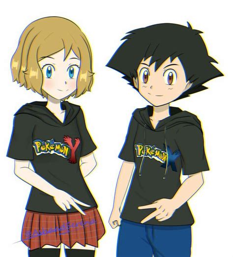 Ash and Serena - Childhood Friends and Anime Couple