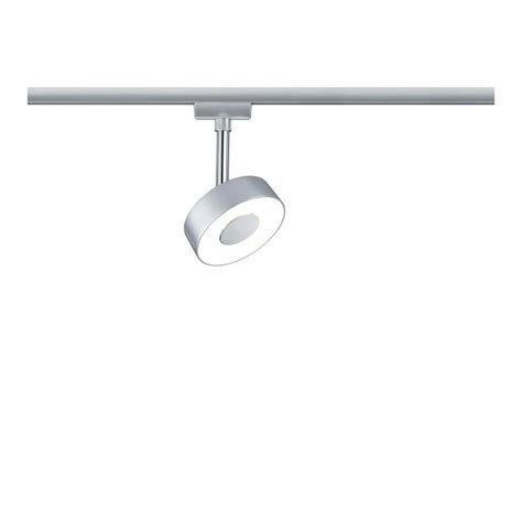 Urail Spot Sur Rail LED Circle Chrome Mat 5W PAULMANN 95271 Luminaire