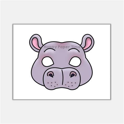 Hippo Face Mask