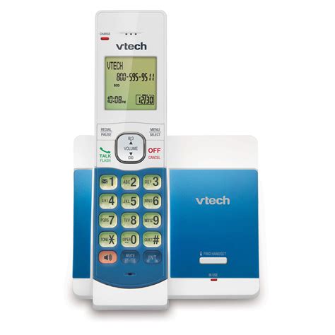 Vtech Single Handset (Blue & White) – Shop 242