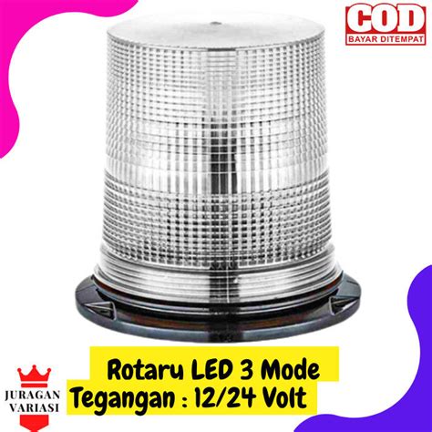 Lampu Variasi Rotari Rotary Mobil Truk Truck Canter Rotary LED 3 Mode