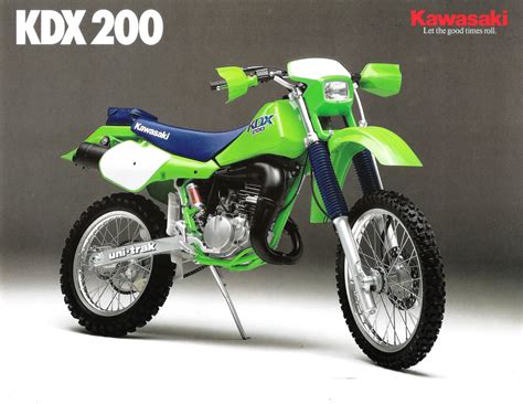 Мотоцикл Kawasaki Kdx 200 1988 Цена Фото Характеристики Обзор