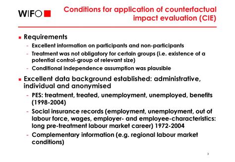 Counterfactual Impact Analysis Applied In The Esf Evaluation In Austria