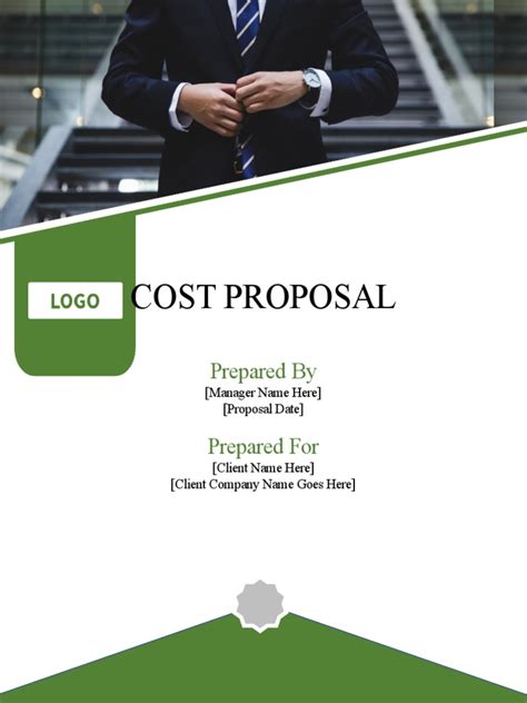 Project Cost Proposal Template Pdf Business