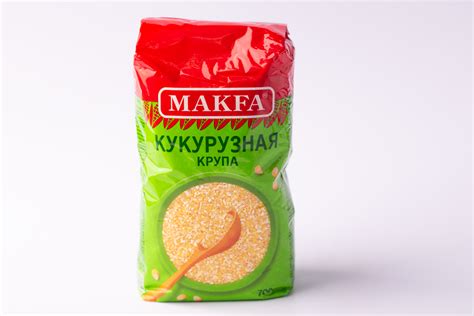 Кукурузная крупа «Makfa», 700 г с доставкой на дом в Алматы | BARON ...