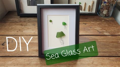 Diy Sea Glass Art Sea Glass Projects Youtube