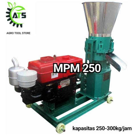 jual mesin cetak pelet mahkota mpm  pencetak pakan ikan burung mpm