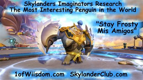 Skylanders Imaginators Research King Pen Ice Mastery Upgrade Path