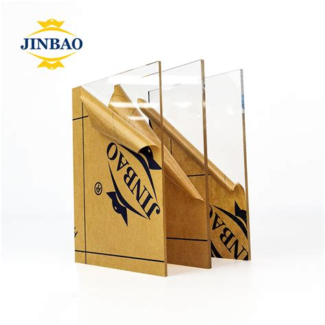 Jinbao Factory Price Glass Board Panel Acrilic Plexiglass Plate Laser