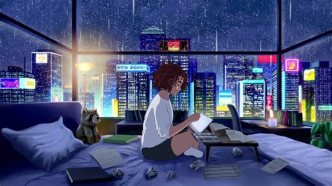 Create Lofi Loop Animation In Anime Style By Zildan Fiverr