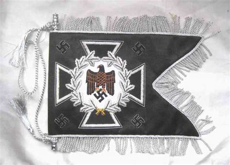 German army standarten swallow tailed flags black for Heer Pioneer units