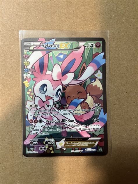 Pok Mon Tcg Sylveon Ex Generations Rc Holo Full Art Lp Values Mavin