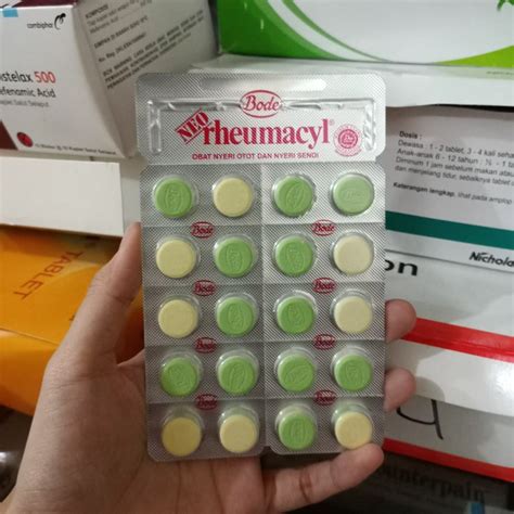 Jual Neo Rheumacyl Obat Nyeri Otot Dan Nyeri Sendi Isi Tablet