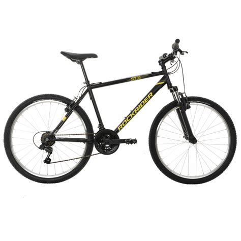 Велосипед горный 26" черный Rockrider ST 30 купить в интернет-магазине ...