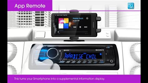 App Remote In Car Smartphone Operation With Sony Car Audio YouTube