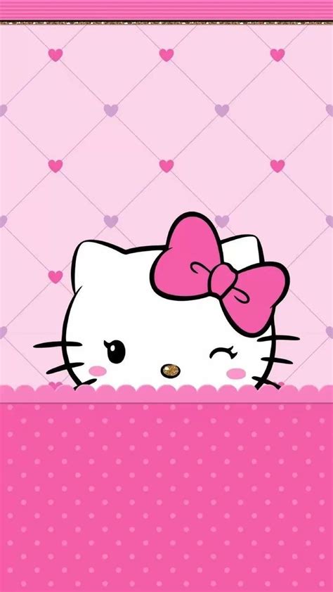 Cute Hello Kitty Wallpaper! 💕 #cute #pink #hellokitty | Hello kitty iphone wallpaper, Pink hello ...