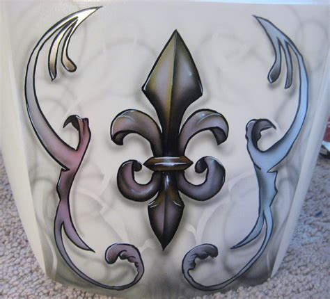 Da Triggamans Passion Fleur De Lis Honda Cbr Motorcycle