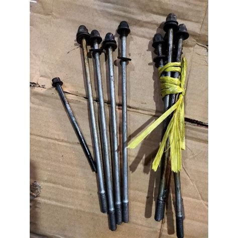 Jual Baut Sunduk Tusuk Sate Tiger Revo Ori Copotan Motor Set Mur Dan