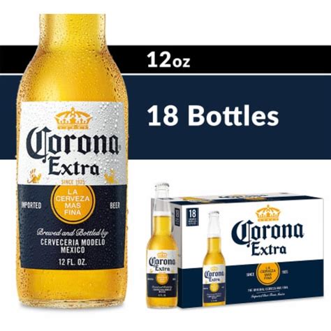 Corona Extra Mexican Lager Import Beer Bottles Fl Oz Fred Meyer