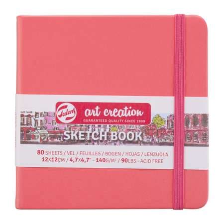 Скетчбук Talens Art Creation 140г/м2 12х12см 80 листов цвета слоновой ...