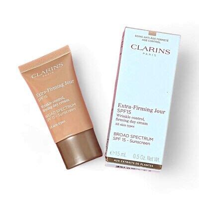 Clarins Extra Firming Day Spf Wrinkle Control Ml New Sealed