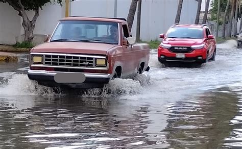 Lluvias Dejan Encharcamientos En Mazatl N