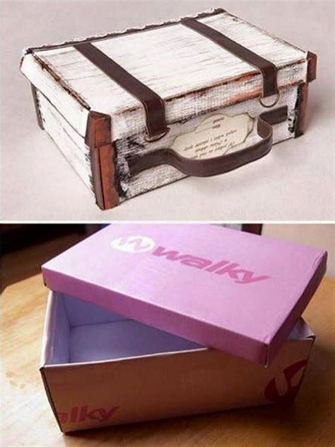 Ways To Repurpose Shoe Boxes Recycled Crafts