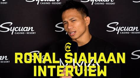 CW 165 Ronal Siahaan Post Fight Interview YouTube