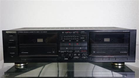 Kenwood Kx W6010 Double Cassette Deck Audio Other Audio Equipment On Carousell