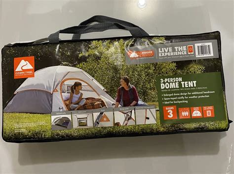 Ozark Trail 3 Person Camping Dome Tent Atelier Yuwaciaojp