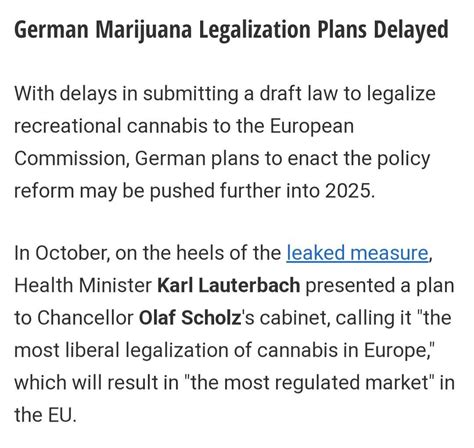 Germany 2025 : r/TLRY