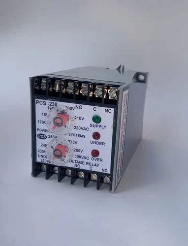 Overcurrent Relay - Alternator Voltage Relay Manufacturer from Faridabad