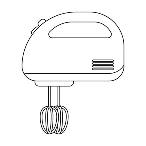 Royalty Free Electric Hand Mixer Clip Art Vector Images