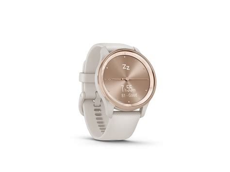 Garmin Vivomove Trend Mm Cream Peach Gold Smartklokker Komplett No