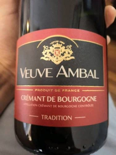 Veuve Ambal Tradition Crémant de Bourgogne Vivino Brasil