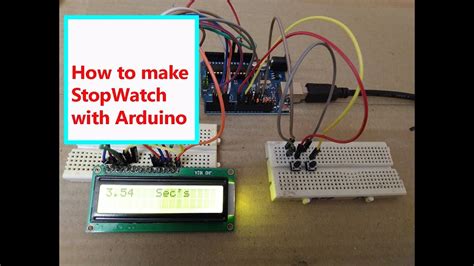 StopWatch By Using Arduino How To Bulid Stopwatch By Using Lcd And