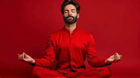 Premium Photo The Man Is Engaged In Advanced Yoga