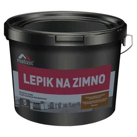 Lepik Matizol Na Zimno Do Papy 5 Kg ERLI Pl