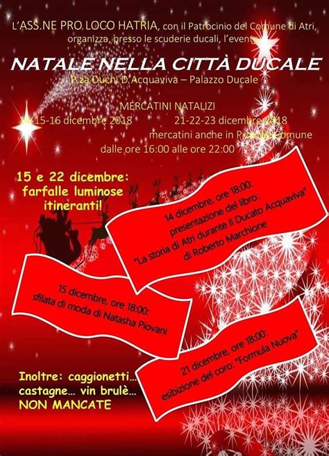 La Magia Del Natale Ad Atri Con Mercatini E Cultura Abruzzo Cityrumors