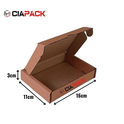 Caixas De Papelao 16x11x3 Tipo Sedex Correio E Commerce Cia Pack