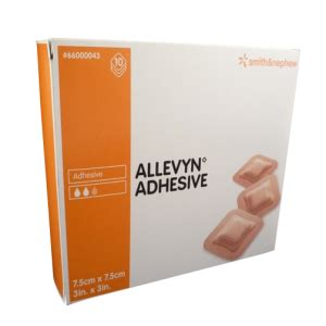 Allevyn Adhesive Hydrocellular Foam Dressing X Cm Bx