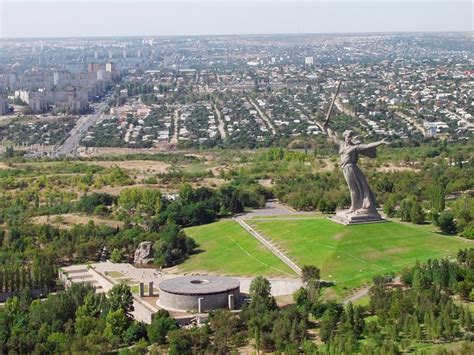 Soviet War Memorial at Mamayev Kurgan | Amusing Planet