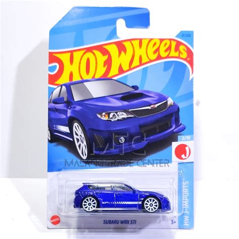 Hot Wheels Subaru WRX Sti Blue A Lazada Indonesia